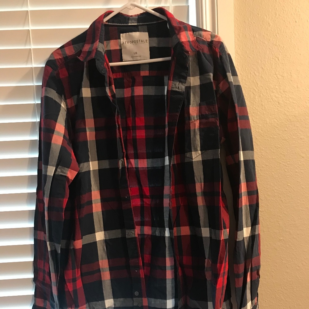 Aeropostale Long Sleeve Button Down
